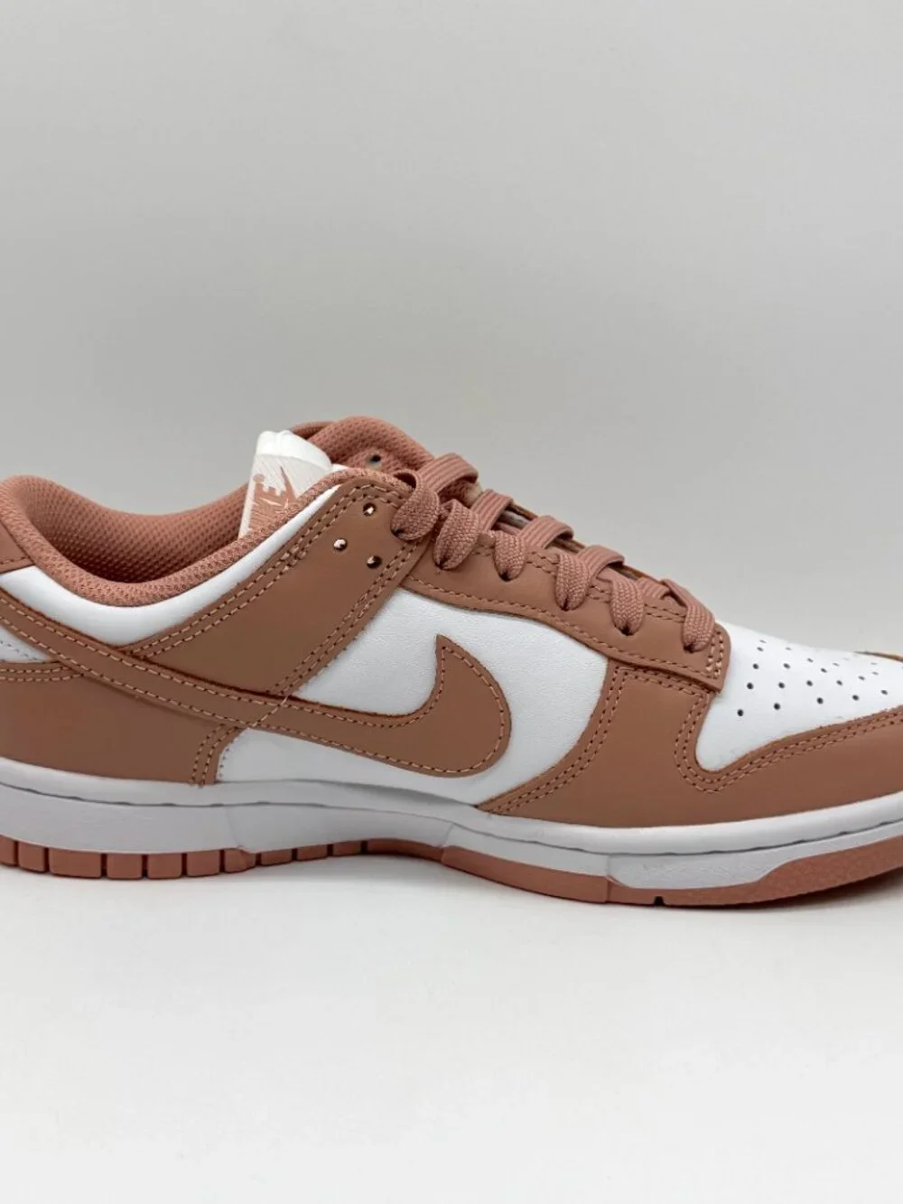 Nike Womens Dunk Low White Rose Whisper Shoes Sz 7.5 New w/o Box DD1503-118 - Picture 6 of 9